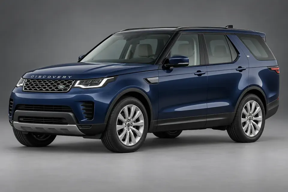 AI-generated front-left view of Land Rover Discovery L462 five-door SUV.