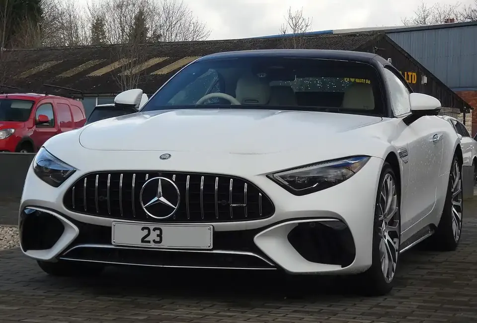 2023 Mercedes-AMG SL 55 roadster exterior reference photograph