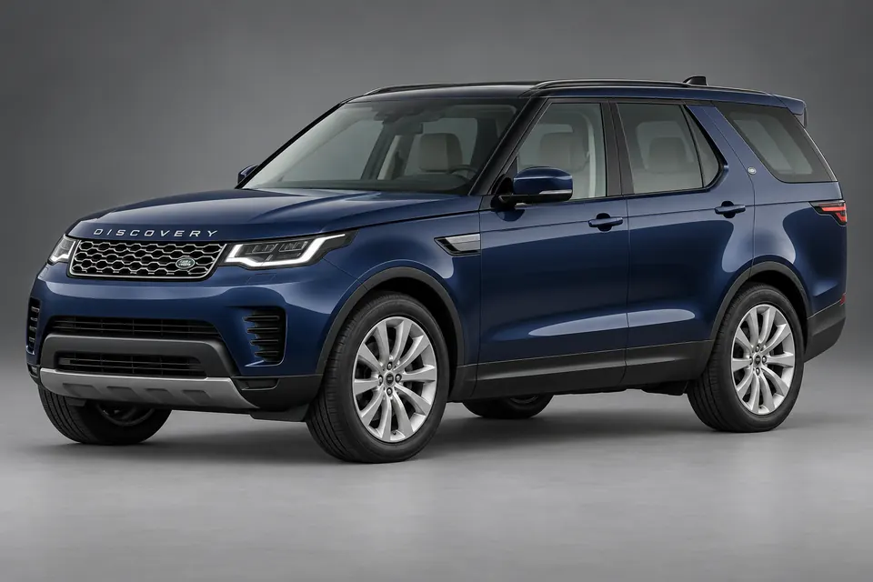 AI-generated front-left view of Land Rover Discovery L462 five-door SUV.