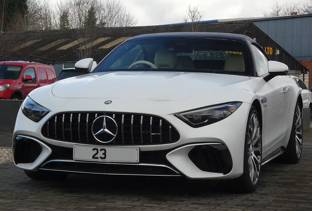 2023 Mercedes-AMG SL 55 roadster exterior reference photograph